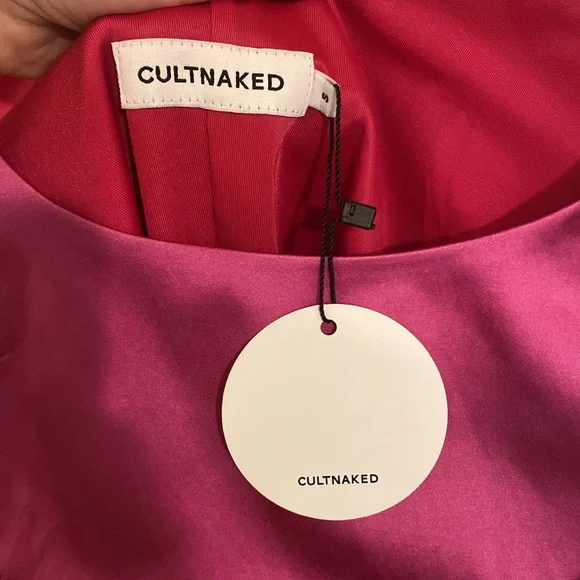 CULTNAKED Pink Bodycon Cocktail Dress - Picture 4 of 7